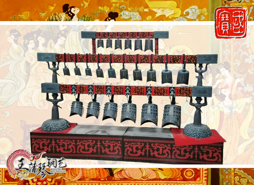 22件C型編鐘、小型演奏級、F調(diào)主旋律