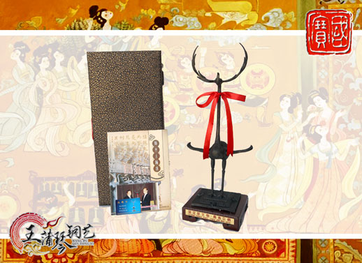 鹿鶴、鹿角立鶴、國寶級文物、隨州市標(biāo)、八藝節(jié)標(biāo)志、隨州特色禮品